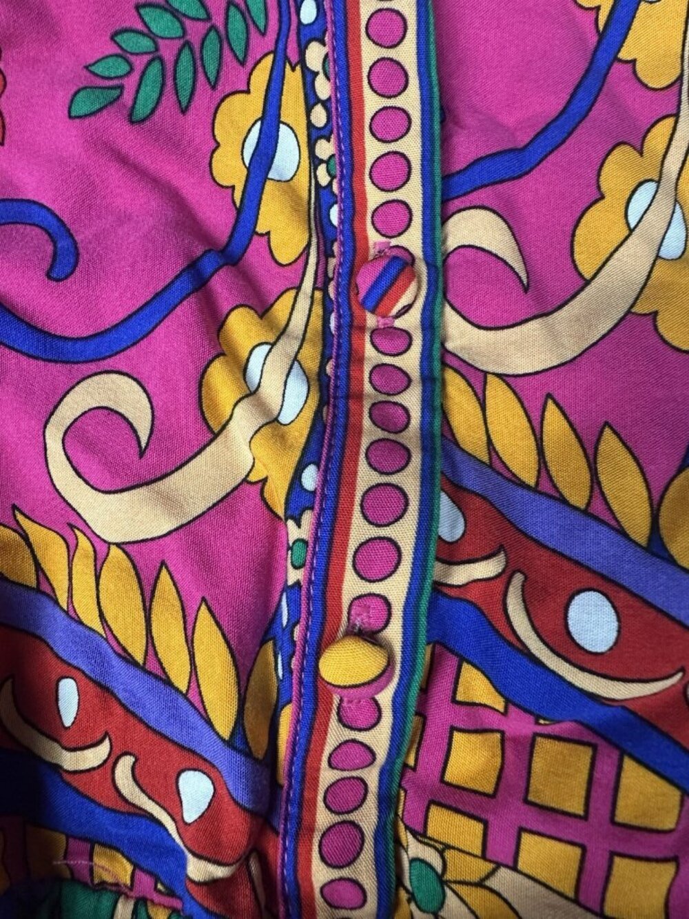 Adrianna by Adrianna Papell Abstract Printed Surplice V-Neck Long Sleeve Dress - Picture 9 of 16